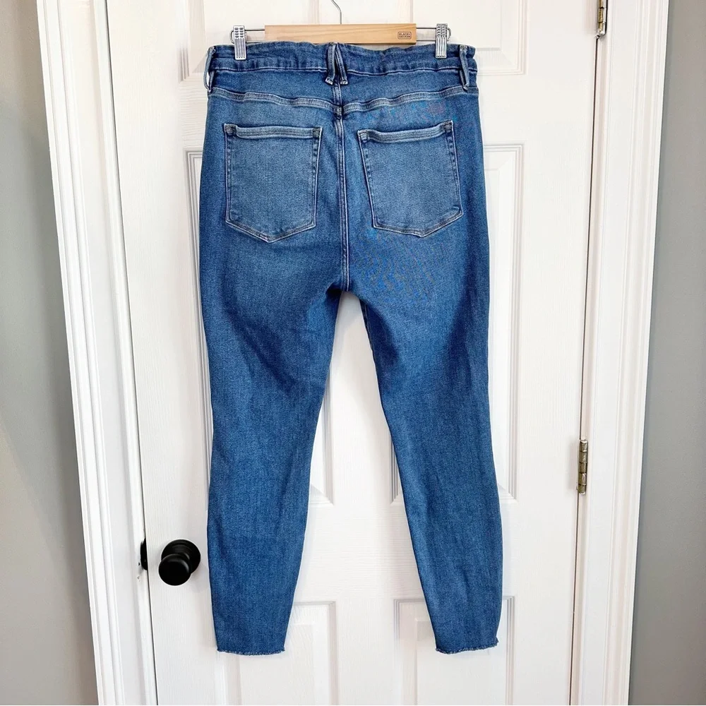 GOOD AMERICAN Good Legs High Waist Skinny Jeans Size 16 - Picture 11 of 14